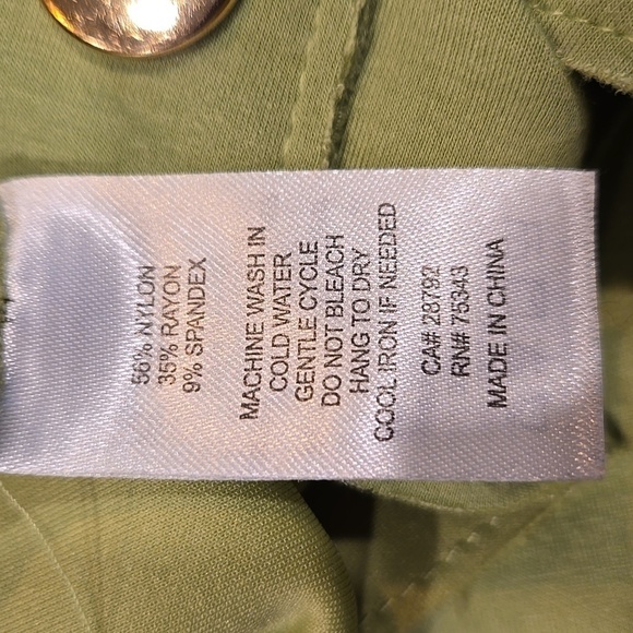 JOIE CHARTREUSE LIME GREEN 4 BUTTON JACKET. SIZE SMALL. - Picture 4 of 8